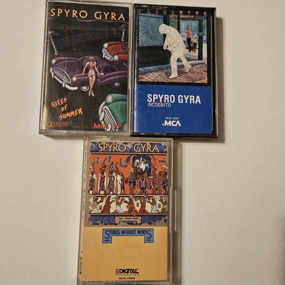 Spyro Gyra Cassette Tape Collection
